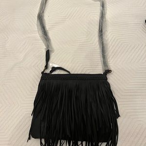 Fringe crossbody bag